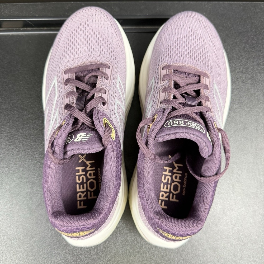 New Balance 860 Womens Size 7 Fresh Foam Ice Wine Plum Running Shoes W860J14 - Picture 8 of 11